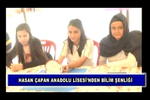 Hasan çapan anadolu lisesi'nden bilim şenliği