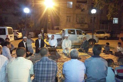 Miraç Kandili C.Özkaya Camisi Avlusunda Kutlandı