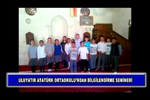 Uluyatır atatürk ortaokulu'ndan bilgilendirme semineri