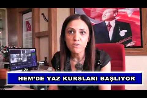 Hem'de yaz kursları başlıyor