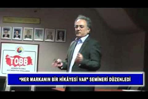 "her markanın bir hikâyesi var" semineri düzenledi