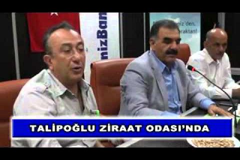 Talipoğlu ziraat odası'nda