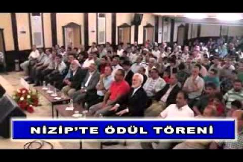 Nizip'te ödül töreni