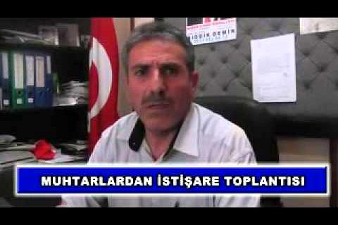 Muhtarlardan istişare toplantısı