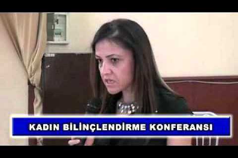 Kadın bilinçlendirme konferansı