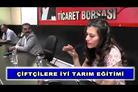 çiftçilere iyi tarım eğitimi