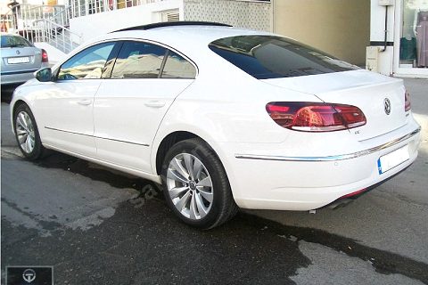 öztaşlar'dan 2014 vw cc 1.4 letli paketi cam tavanlı