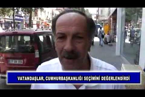 Vatandaşlar, cumhurbaşkanlığı seçimini değerlendirdi