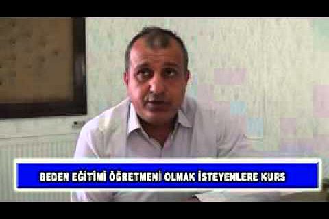 Beden eğitimi öğretmeni olmak isteyenlere kurs