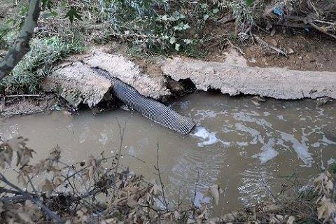 Nizip çayı atık sulardan arındırılıyor