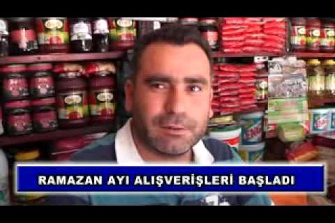 Ramazan ayı alışverişleri başladı