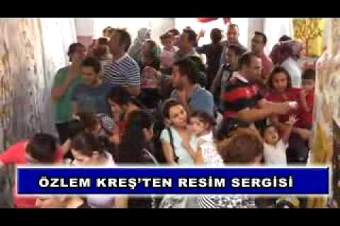 06 özlem kreş'ten resim sergisi
