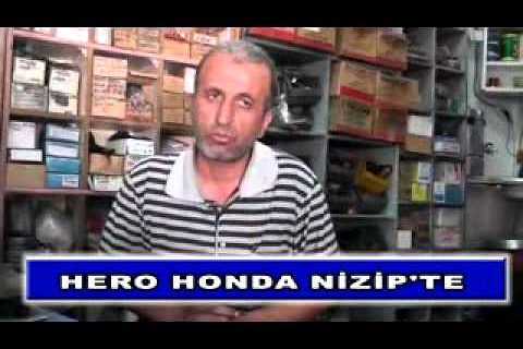 Hero honda nizip'te