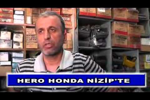 Hero honda nizip'te