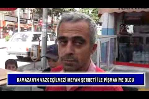 Ramazan'ın vazgeçilmezi meyan şerbeti ile pişmaniye oldu