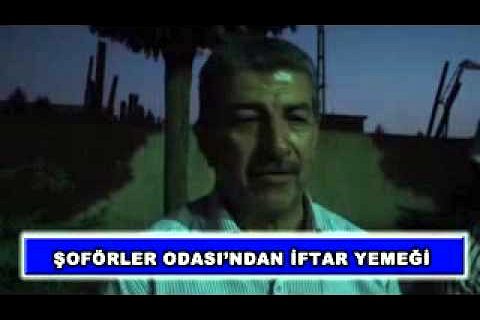 şoförler odası'ndan iftar yemeği
