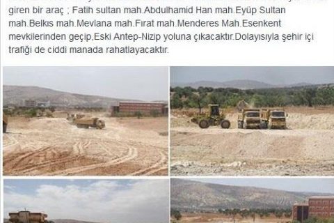 Çevre yolu çalışması :