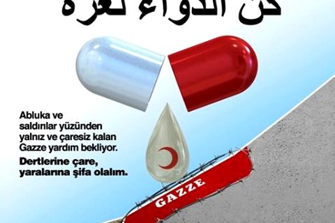 Gazzeye ilaç ol