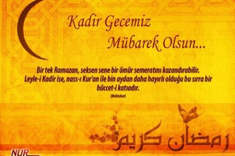 Tüm islam aleminin güzel gününü kutlar barış ve huzur getirmesini temenli ederiz