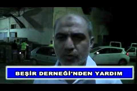 07 beşir derneği'nden yardım