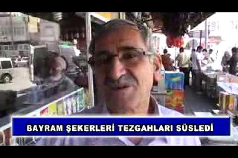 Bayram şekerleri tezgahları süsledi