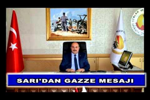 05 sarı'dan gazze mesajı