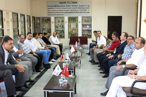 Nizip Ticaret Odası Bayramlaşma Geleneğini Bozmadı.
