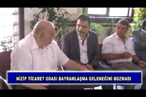 Nizip ticaret odası bayramlaşma geleneğini bozmadı