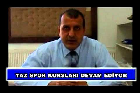 Yaz spor kursları devam ediyor