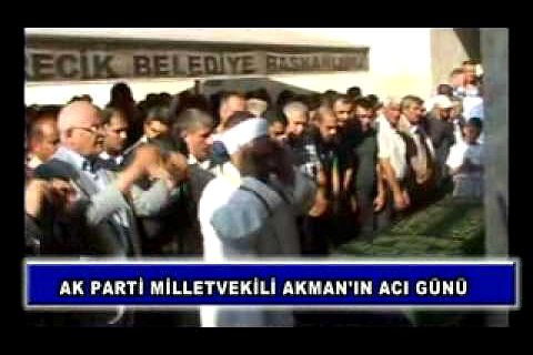 Ak parti milletvekili akman'ın acı günü