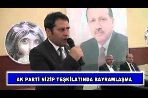 Ak parti nizip teşkilatında bayramlaşma