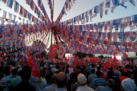 Photo - Recep Tayyip Erdogan Gaziantep demokrasi meydanına teşrif etti.Meydanda müthi