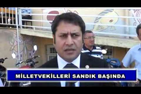 Milletvekilleri sandık başında