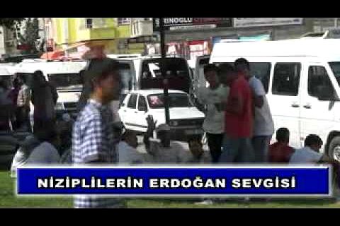 Niziplilerin erdoğan sevgisi