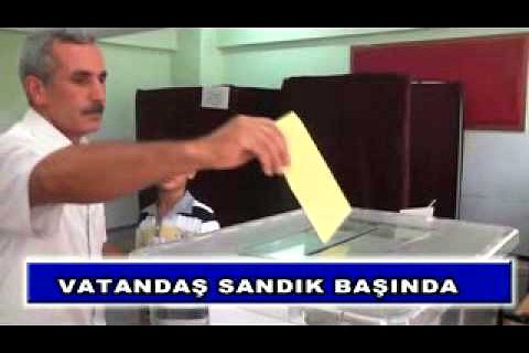 Vatandaş sandık başında