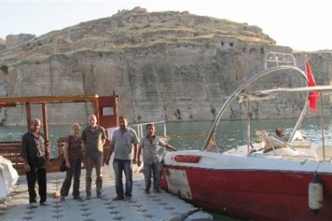 Alman Turistler Rumkale'yi Gezdi