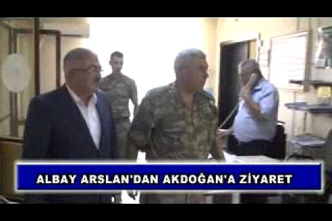 Albay arslan'dan akdoğan'a ziyaret
