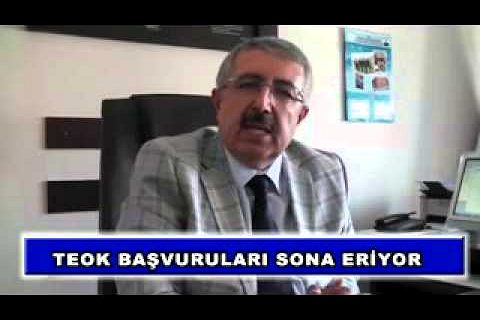 Teok başvuruları sona eriyor