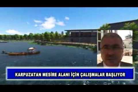 Karpuzatan mesire alanı için çalışmalar başlıyor