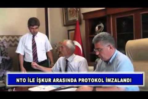 Nto ile işkur arasında protokol imzalandı