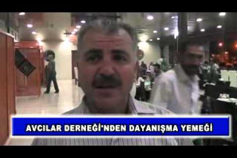 03 avcılar derneği'nden dayanışma yemeği