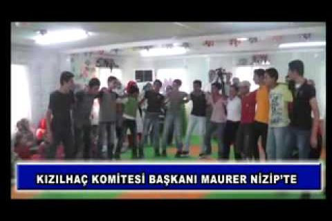 Kızılhaç komitesi başkanı maurer nizip