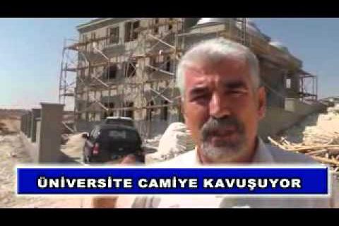 üniversite camiye kavuşuyor