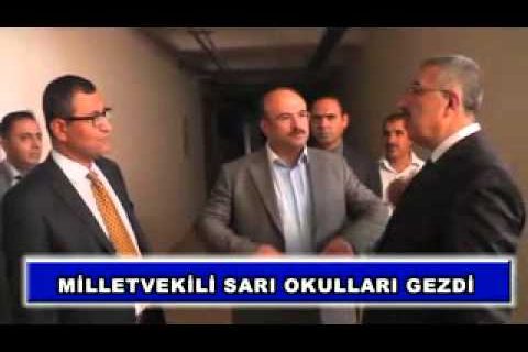 Milletvekili sarı okulları gezdi
