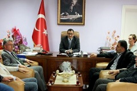 Nizip Ticaret Odasından Kaymakam Harun SARIFAKIOĞULLARI’NA ziyaret