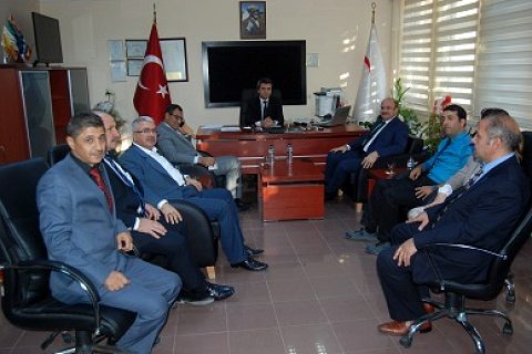 Nizip Kaymakamı Harun SARIFAKIOĞLU’ndan Başhekim TAŞKIRAN’a Hayırlı Olsun Ziyareti
