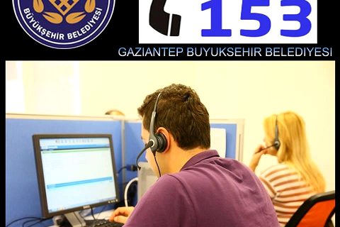 Photo - ALO 153 Gaziantep Büyükşehir Belediyesi vatandaşlarla arasındaki iletişimi ku