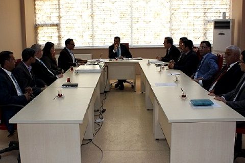 Nizip Kaymakamı Harun SARIFAKIOĞLLARI Proje Ofisi toplantına katıldı.