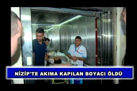 Nizip'te akıma kapılan boyacı öldü