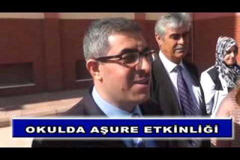 Okulda aşure etkinliği